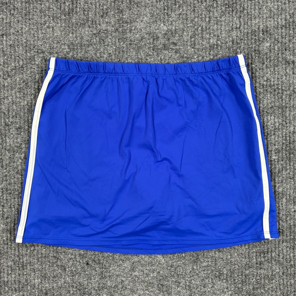 Wilson Womens Tennis Skort Size Medium Blue Athletic Golf Running Skirt Shorts